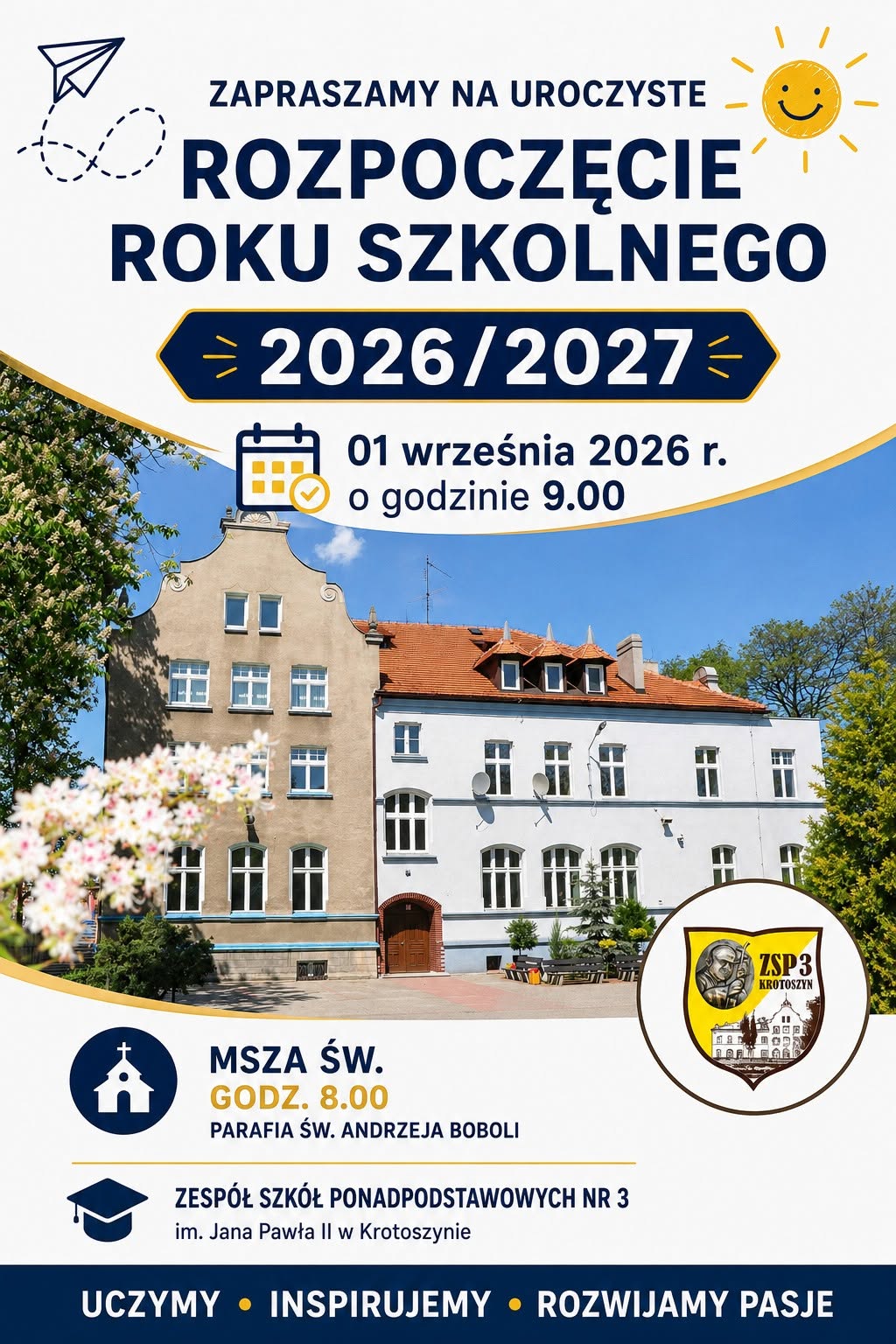 Nowy rok szkolny 2026-27
